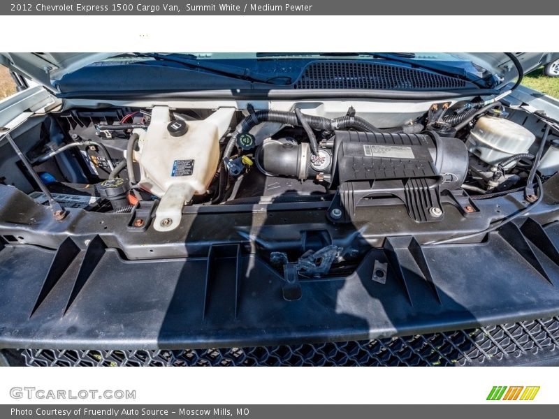 Summit White / Medium Pewter 2012 Chevrolet Express 1500 Cargo Van