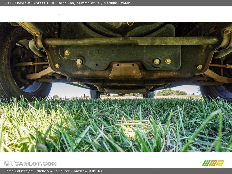 Summit White / Medium Pewter 2012 Chevrolet Express 1500 Cargo Van