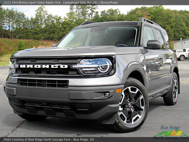 Carbonized Gray Metallic / Ebony/Roast 2022 Ford Bronco Sport Outer Banks 4x4