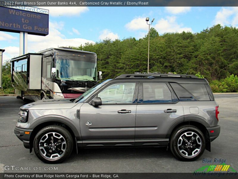 Carbonized Gray Metallic / Ebony/Roast 2022 Ford Bronco Sport Outer Banks 4x4