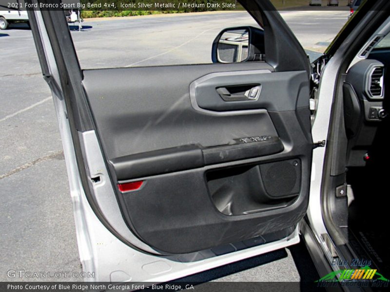 Iconic Silver Metallic / Medium Dark Slate 2021 Ford Bronco Sport Big Bend 4x4