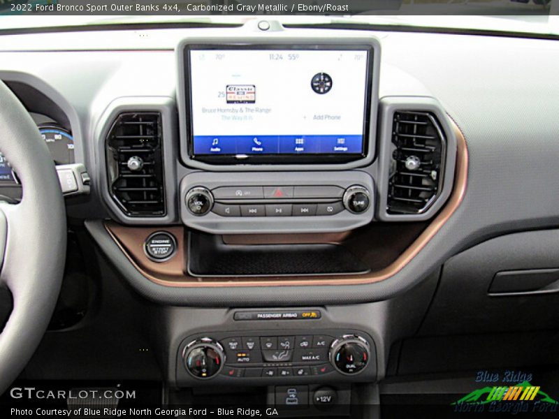 Carbonized Gray Metallic / Ebony/Roast 2022 Ford Bronco Sport Outer Banks 4x4