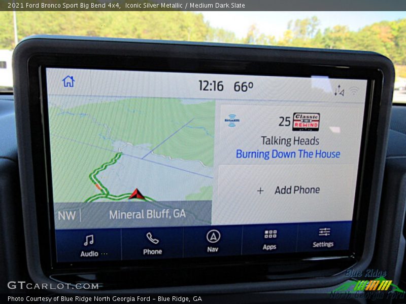Iconic Silver Metallic / Medium Dark Slate 2021 Ford Bronco Sport Big Bend 4x4