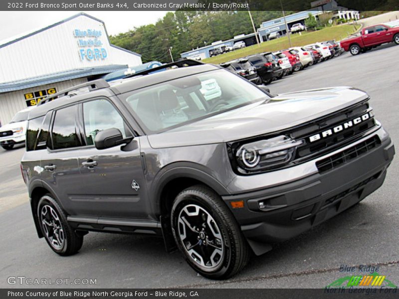 Carbonized Gray Metallic / Ebony/Roast 2022 Ford Bronco Sport Outer Banks 4x4