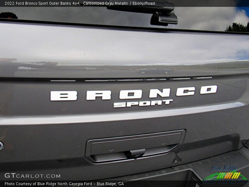 Carbonized Gray Metallic / Ebony/Roast 2022 Ford Bronco Sport Outer Banks 4x4