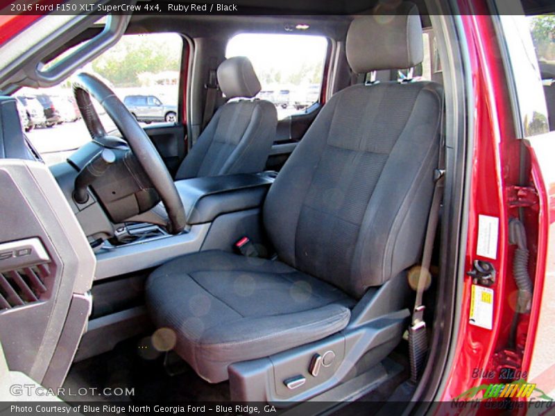 Ruby Red / Black 2016 Ford F150 XLT SuperCrew 4x4