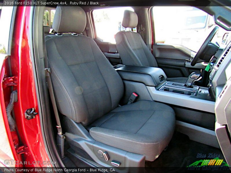Ruby Red / Black 2016 Ford F150 XLT SuperCrew 4x4