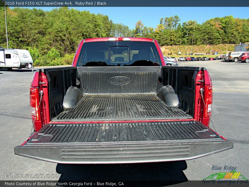 Ruby Red / Black 2016 Ford F150 XLT SuperCrew 4x4
