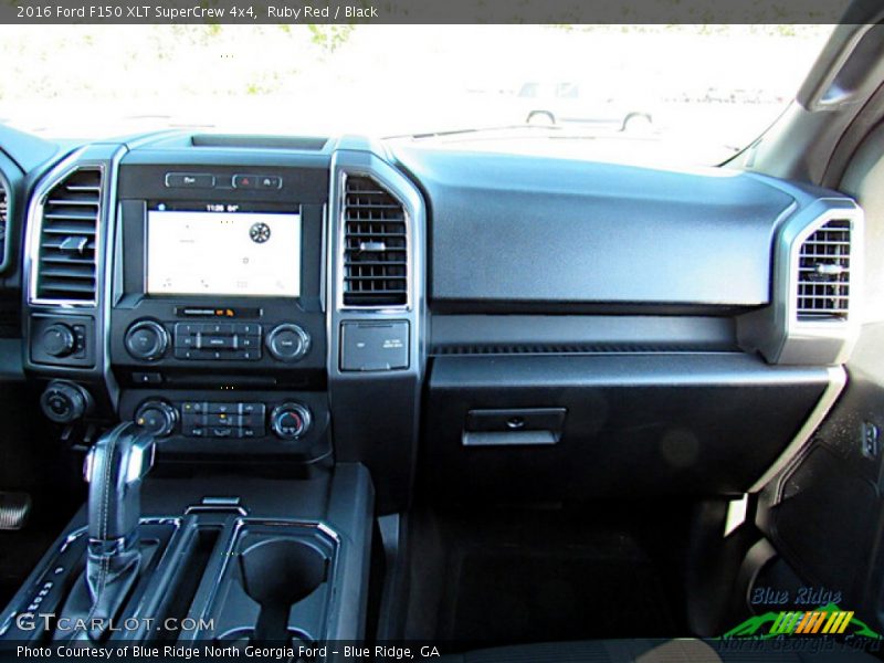 Ruby Red / Black 2016 Ford F150 XLT SuperCrew 4x4