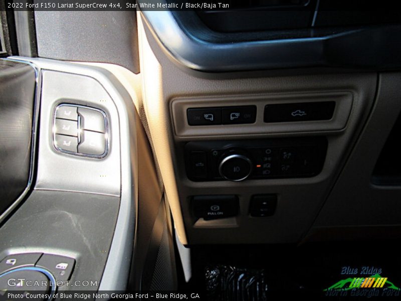 Star White Metallic / Black/Baja Tan 2022 Ford F150 Lariat SuperCrew 4x4