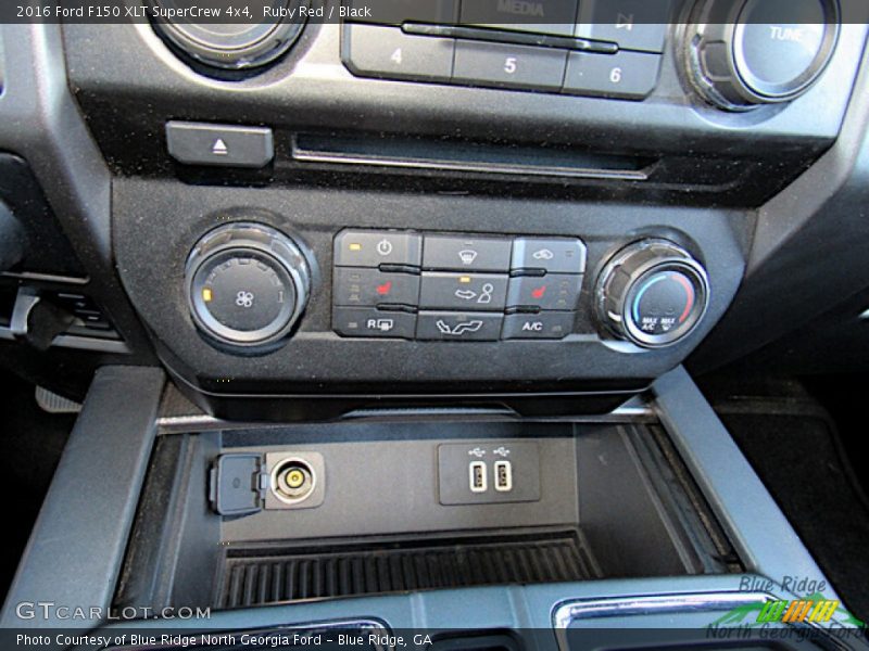 Ruby Red / Black 2016 Ford F150 XLT SuperCrew 4x4