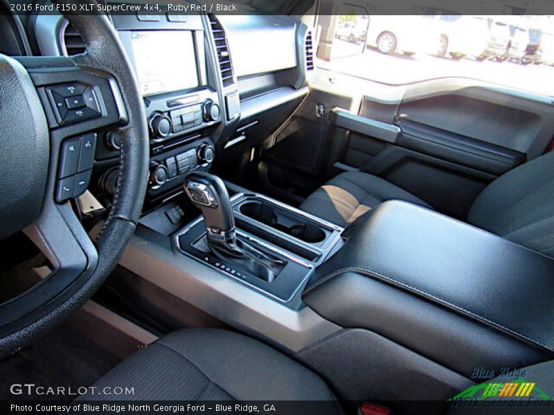 Ruby Red / Black 2016 Ford F150 XLT SuperCrew 4x4