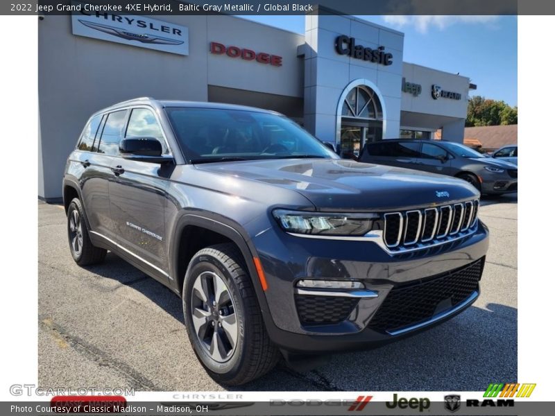 Baltic Gray Metallic / Global Black 2022 Jeep Grand Cherokee 4XE Hybrid