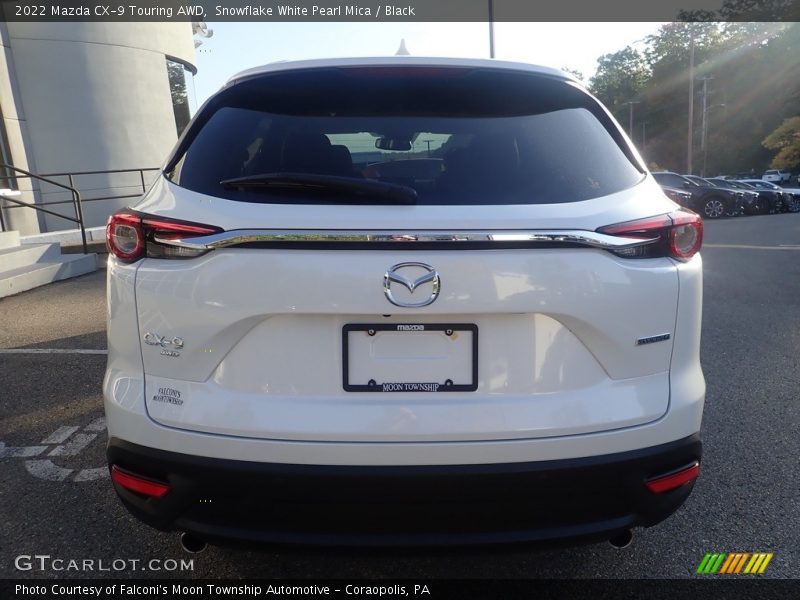 Snowflake White Pearl Mica / Black 2022 Mazda CX-9 Touring AWD
