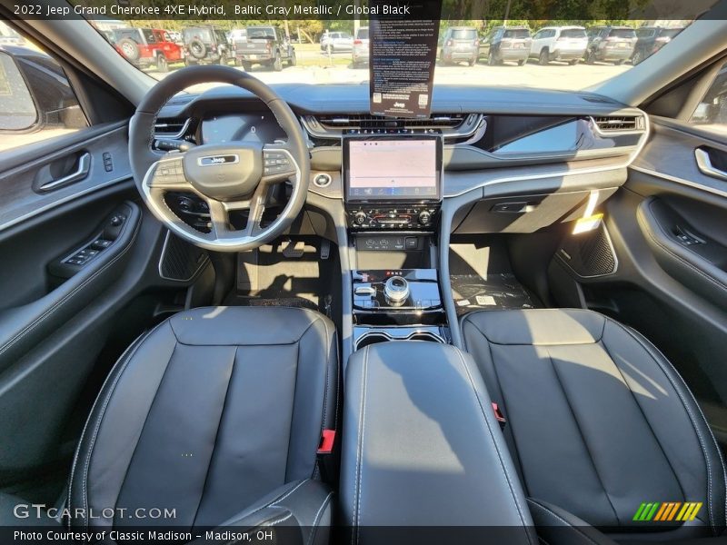 Baltic Gray Metallic / Global Black 2022 Jeep Grand Cherokee 4XE Hybrid
