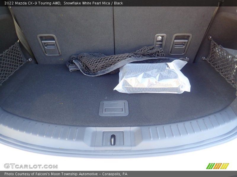 Snowflake White Pearl Mica / Black 2022 Mazda CX-9 Touring AWD