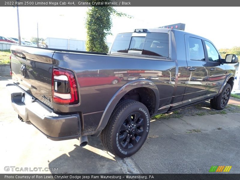 Granite Crystal Metallic / Black 2022 Ram 2500 Limited Mega Cab 4x4