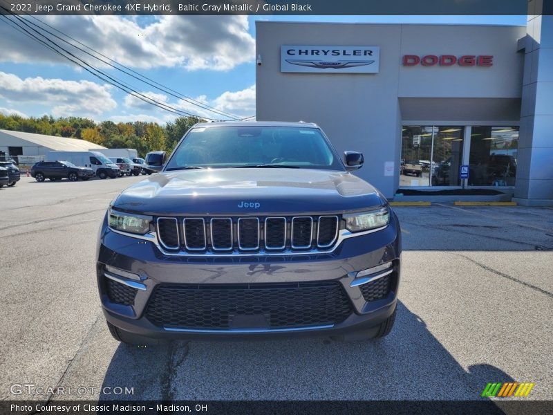 Baltic Gray Metallic / Global Black 2022 Jeep Grand Cherokee 4XE Hybrid