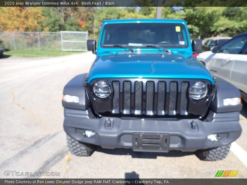 Bikini Pearl / Black 2020 Jeep Wrangler Unlimited Willys 4x4