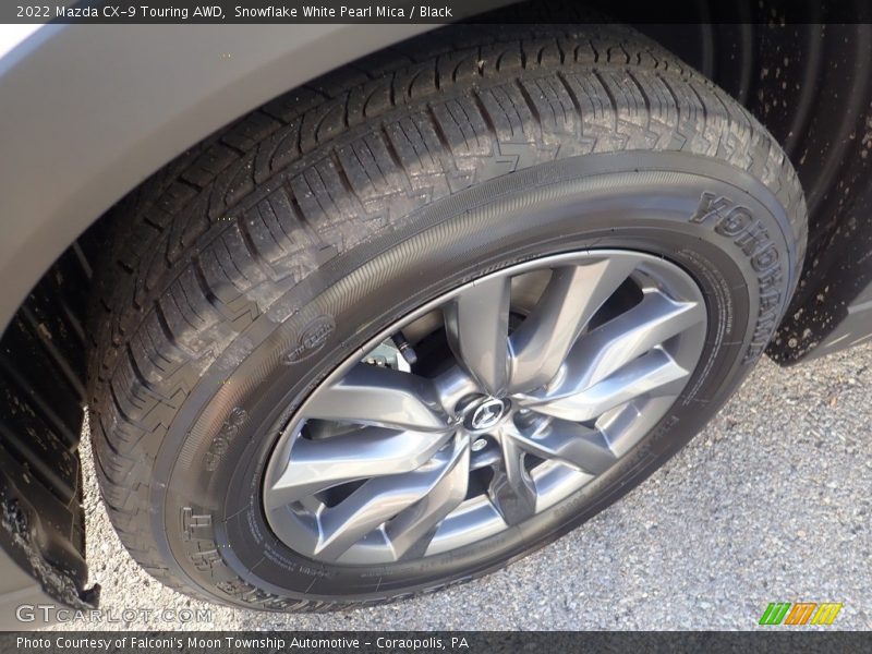Snowflake White Pearl Mica / Black 2022 Mazda CX-9 Touring AWD