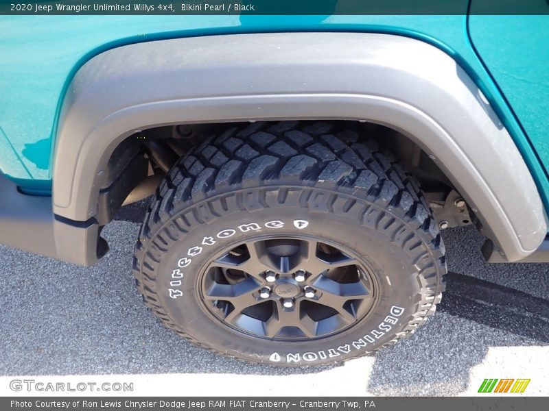 Bikini Pearl / Black 2020 Jeep Wrangler Unlimited Willys 4x4