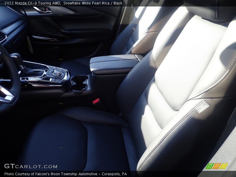 Snowflake White Pearl Mica / Black 2022 Mazda CX-9 Touring AWD