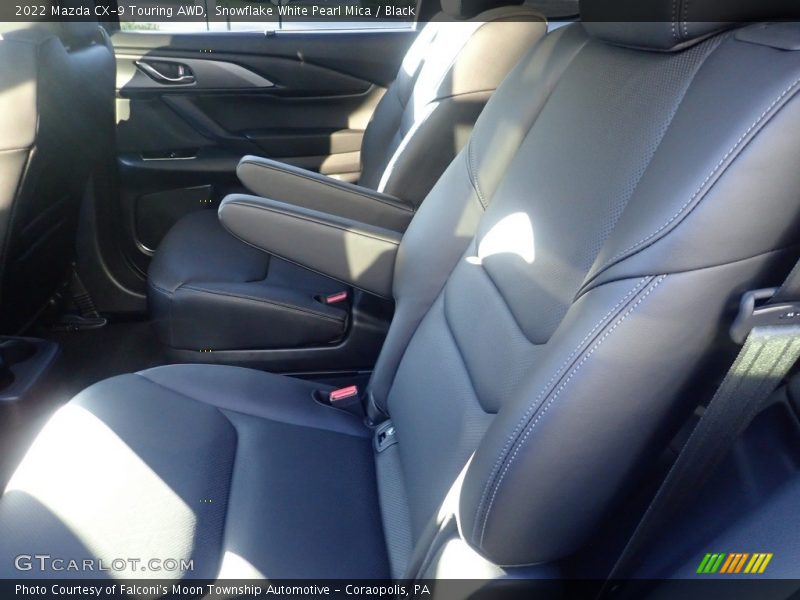 Snowflake White Pearl Mica / Black 2022 Mazda CX-9 Touring AWD