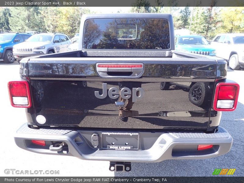 Black / Black 2023 Jeep Gladiator Sport 4x4