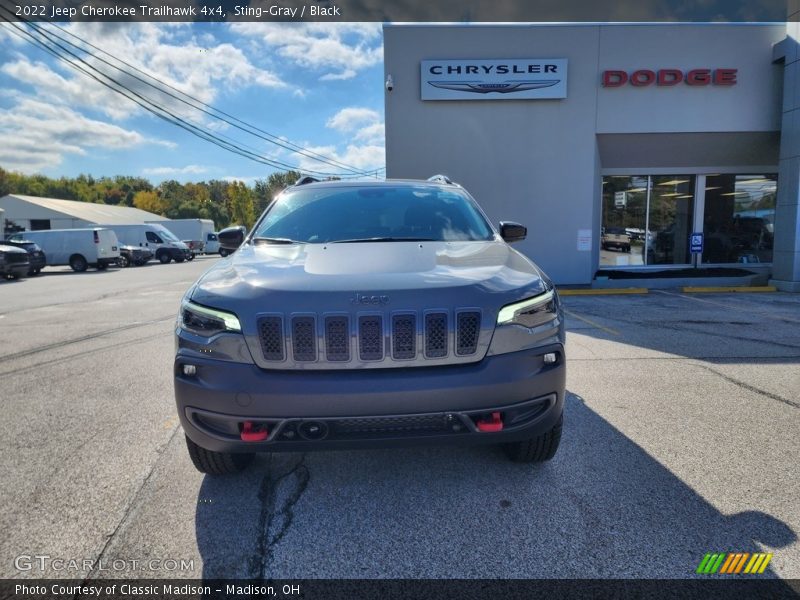 Sting-Gray / Black 2022 Jeep Cherokee Trailhawk 4x4