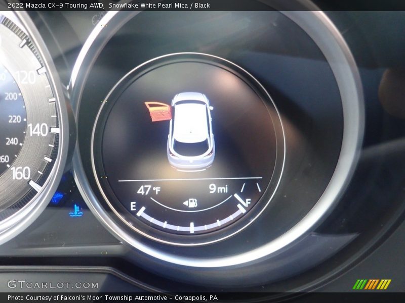 Snowflake White Pearl Mica / Black 2022 Mazda CX-9 Touring AWD