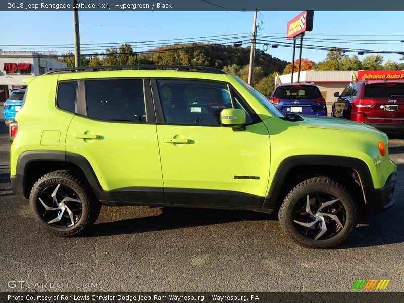 Hypergreen / Black 2018 Jeep Renegade Latitude 4x4