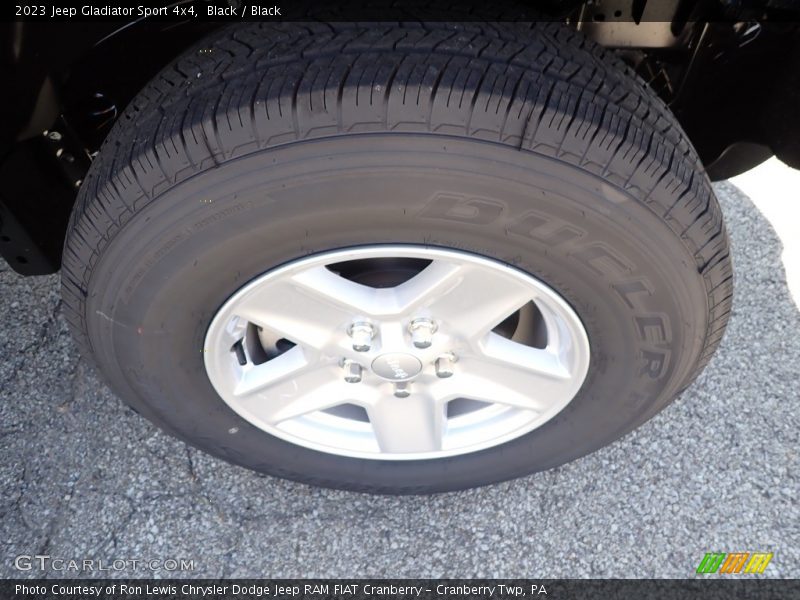 Black / Black 2023 Jeep Gladiator Sport 4x4