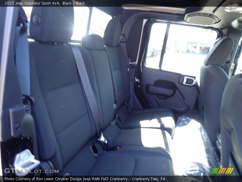 Black / Black 2023 Jeep Gladiator Sport 4x4