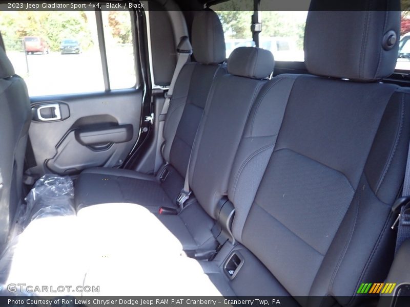 Black / Black 2023 Jeep Gladiator Sport 4x4