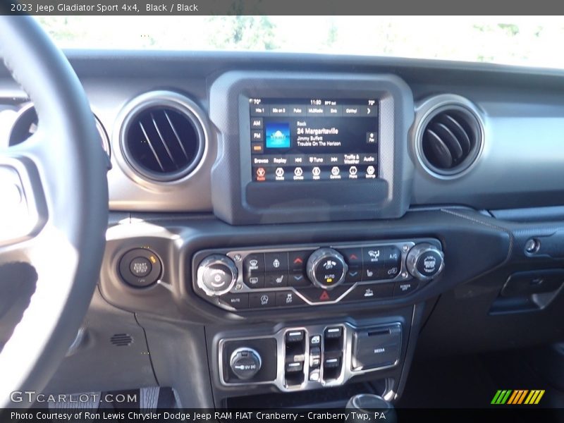 Controls of 2023 Gladiator Sport 4x4