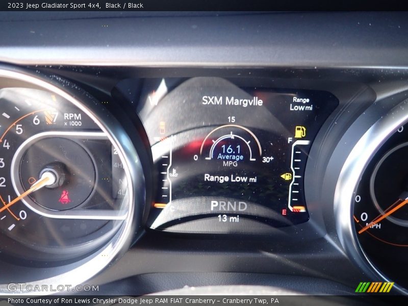  2023 Gladiator Sport 4x4 Sport 4x4 Gauges