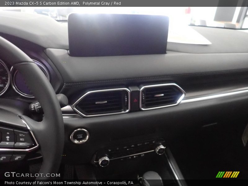Polymetal Gray / Red 2023 Mazda CX-5 S Carbon Edition AWD