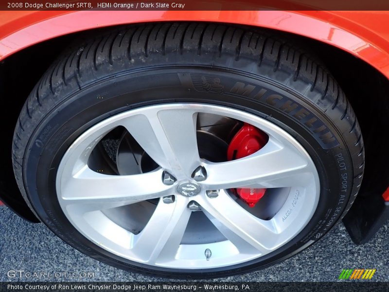 HEMI Orange / Dark Slate Gray 2008 Dodge Challenger SRT8