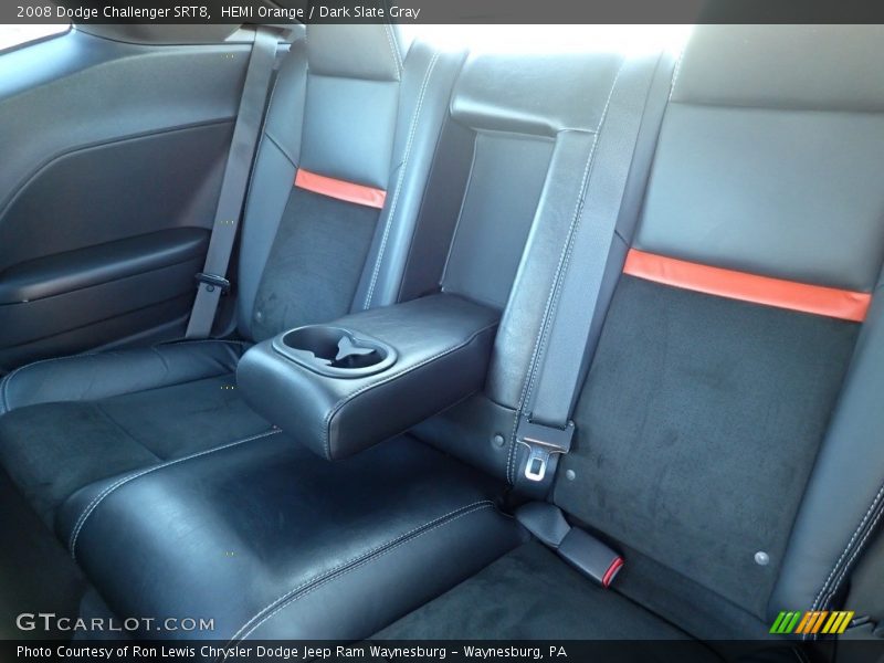 HEMI Orange / Dark Slate Gray 2008 Dodge Challenger SRT8