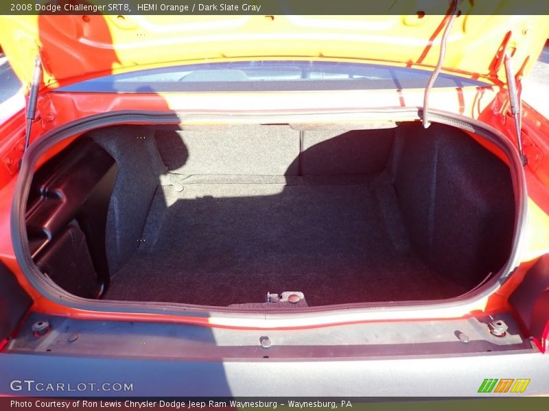 HEMI Orange / Dark Slate Gray 2008 Dodge Challenger SRT8
