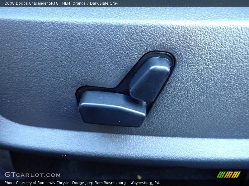 HEMI Orange / Dark Slate Gray 2008 Dodge Challenger SRT8