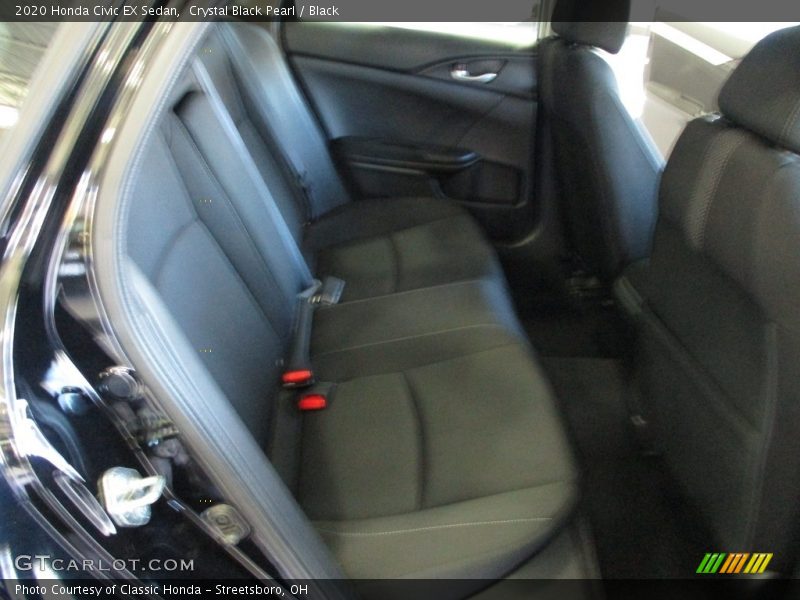 Crystal Black Pearl / Black 2020 Honda Civic EX Sedan
