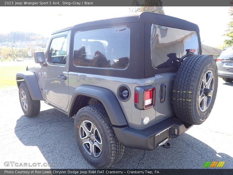 Sting-Gray / Black 2023 Jeep Wrangler Sport S 4x4