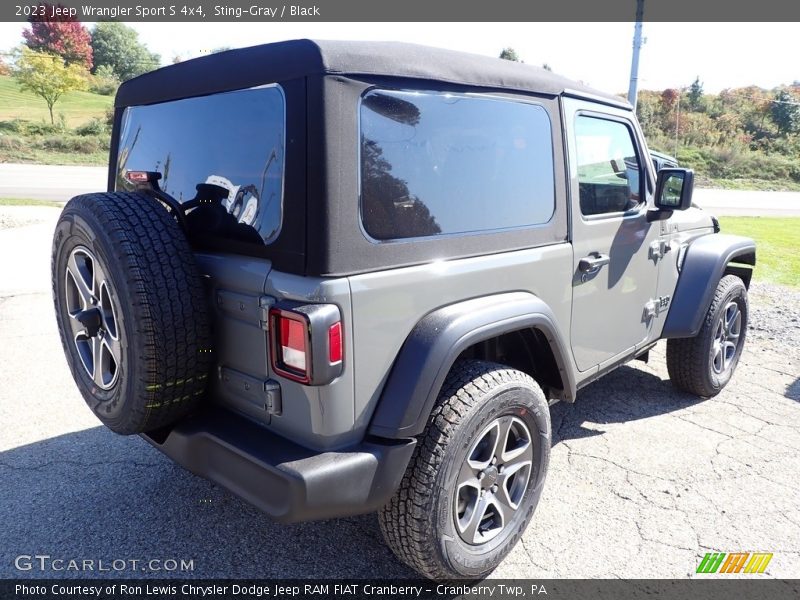 Sting-Gray / Black 2023 Jeep Wrangler Sport S 4x4
