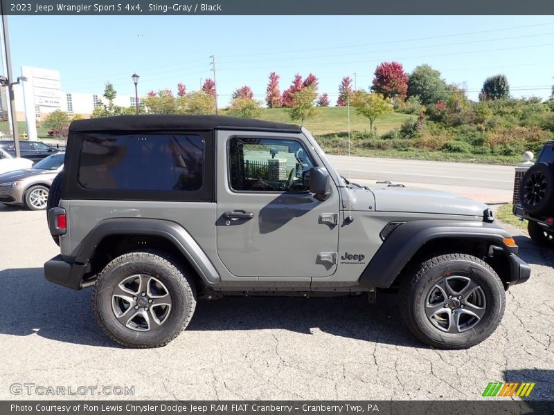 Sting-Gray / Black 2023 Jeep Wrangler Sport S 4x4