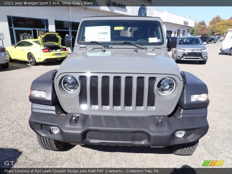 Sting-Gray / Black 2023 Jeep Wrangler Sport S 4x4