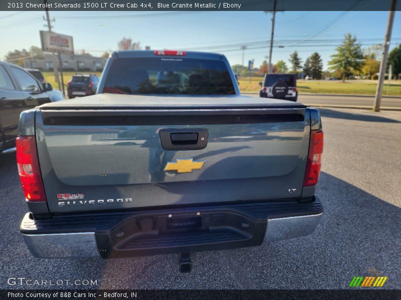 Blue Granite Metallic / Ebony 2013 Chevrolet Silverado 1500 LT Crew Cab 4x4