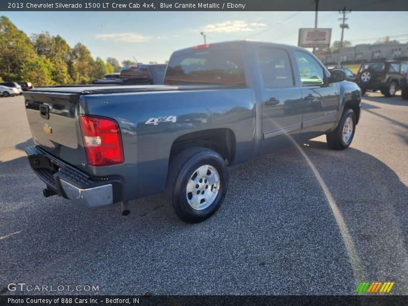 Blue Granite Metallic / Ebony 2013 Chevrolet Silverado 1500 LT Crew Cab 4x4