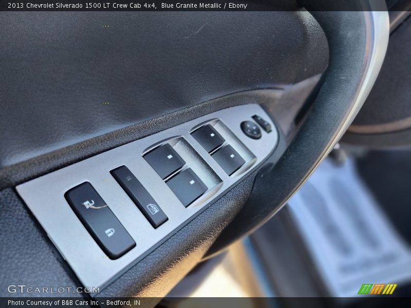 Blue Granite Metallic / Ebony 2013 Chevrolet Silverado 1500 LT Crew Cab 4x4