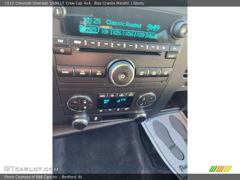 Blue Granite Metallic / Ebony 2013 Chevrolet Silverado 1500 LT Crew Cab 4x4